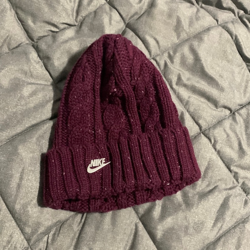 Red Nike Beanie